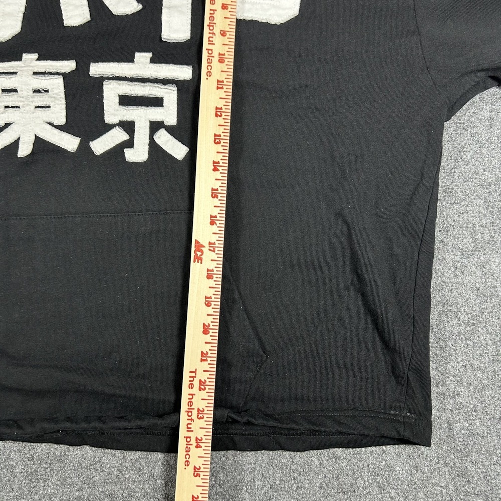 Ikigai Authentic Brand Makers Tokyo Japan Embroidered Black Hoodie Mens XXL#2509 - Picture 9 of 10